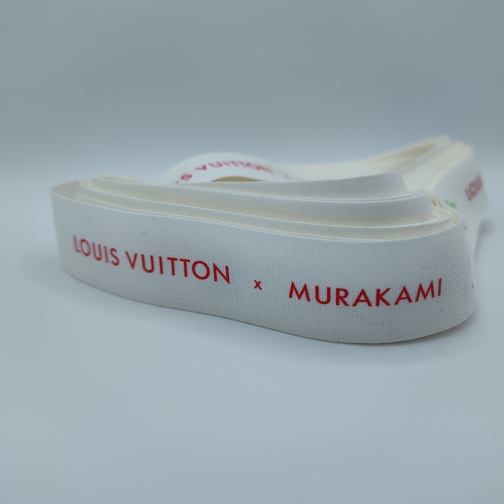 Louis Vuitton × Murakami Cross-Grain Ribbon FIVE (5) Yards - Picture 2 of 5